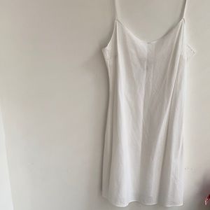 Milly Sheer White Slip Dress size 6